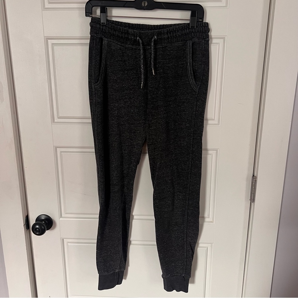 Bershka Charcoal Knit Jogger Pants